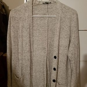 Grey cardigan